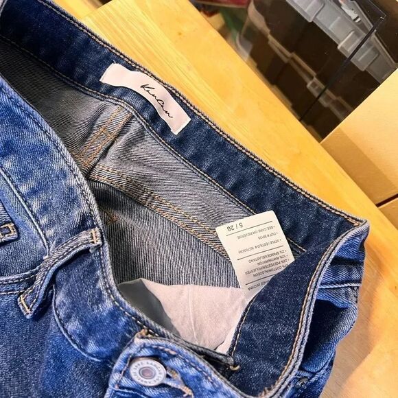 NWOT KanCan Distressed Cropped Jeans Size 5/26 #YT13 - Picture 4 of 7